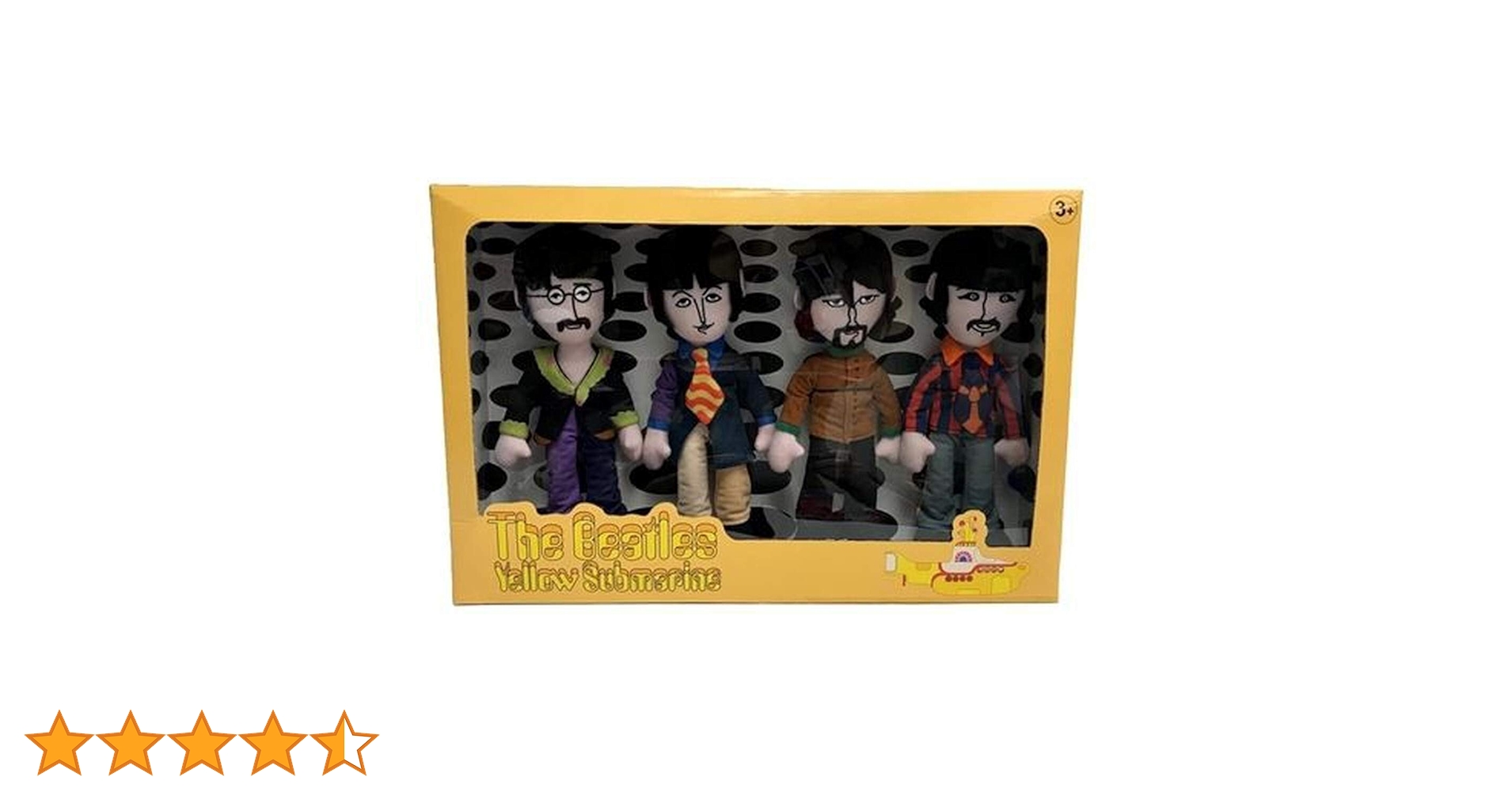 THE BEATLES ぬいぐるみ4点 Amazon.co.jp: ファクトリーエンターテイメント ビートルズ イエロー